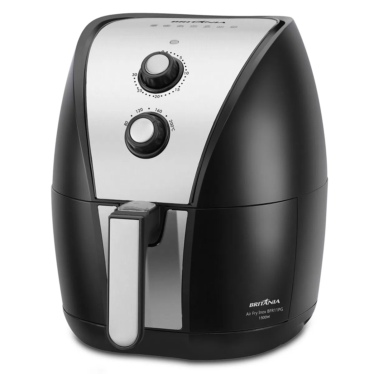 FRITADEIRA AIR FRY BRITANIA INOX BFR11PG127V