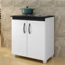 BALCAO ARTE MOVEIS FOX MASTER COOKTOP 4 BOCAS IPE/OFF