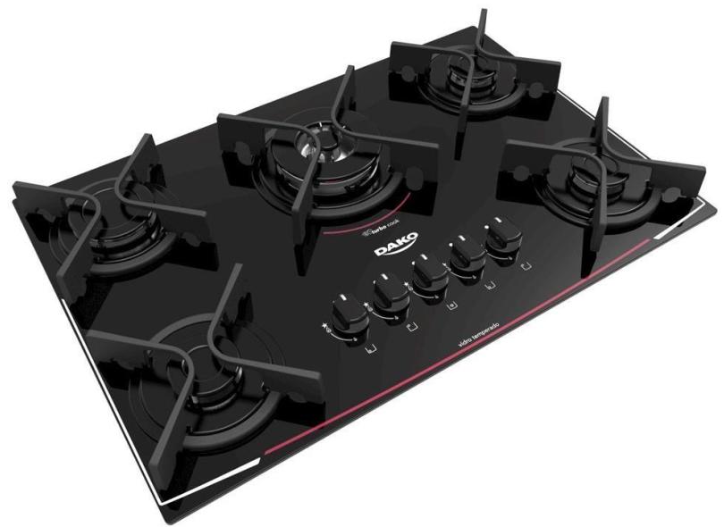 COOKTOP DAKO 5Q GLASS PTO V01 DC5VTZ-PS0
