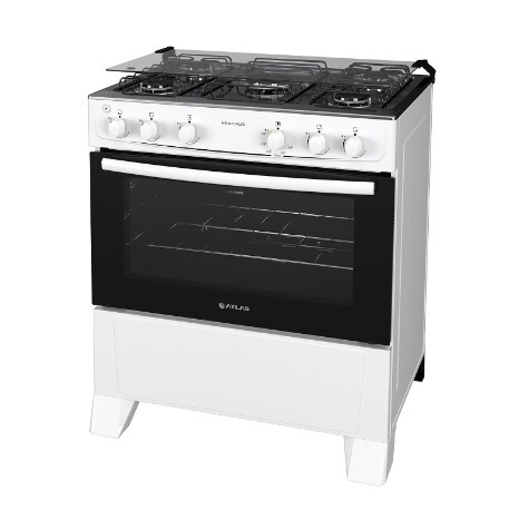 FOGAO ATLAS GAS 5Q MONACO PLUS - BRANCO