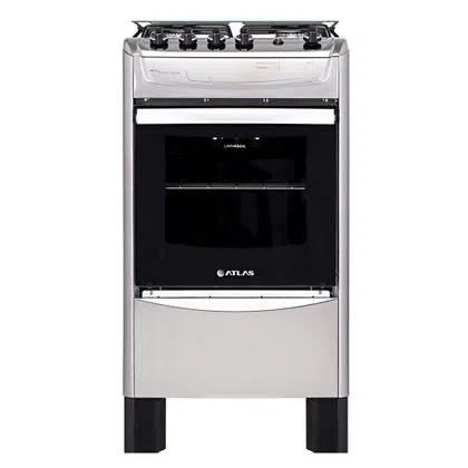 FOGAO ATLAS GAS 4Q NEW FASTCOOK INOX 21