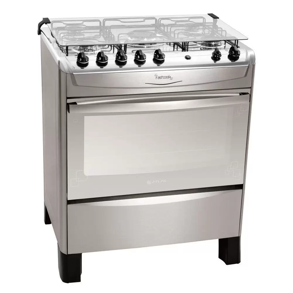 FOGAO ATLAS GAS 5Q NEW FASTCOOK INOX 21