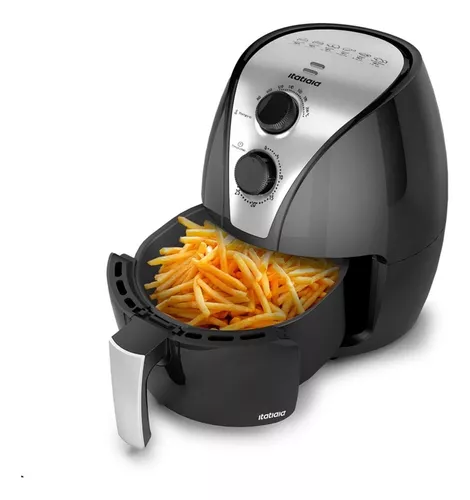 FRITADEIRA AIR FRYER ITATIAIA ESSENCIAL 3,5 LITROS PRETO