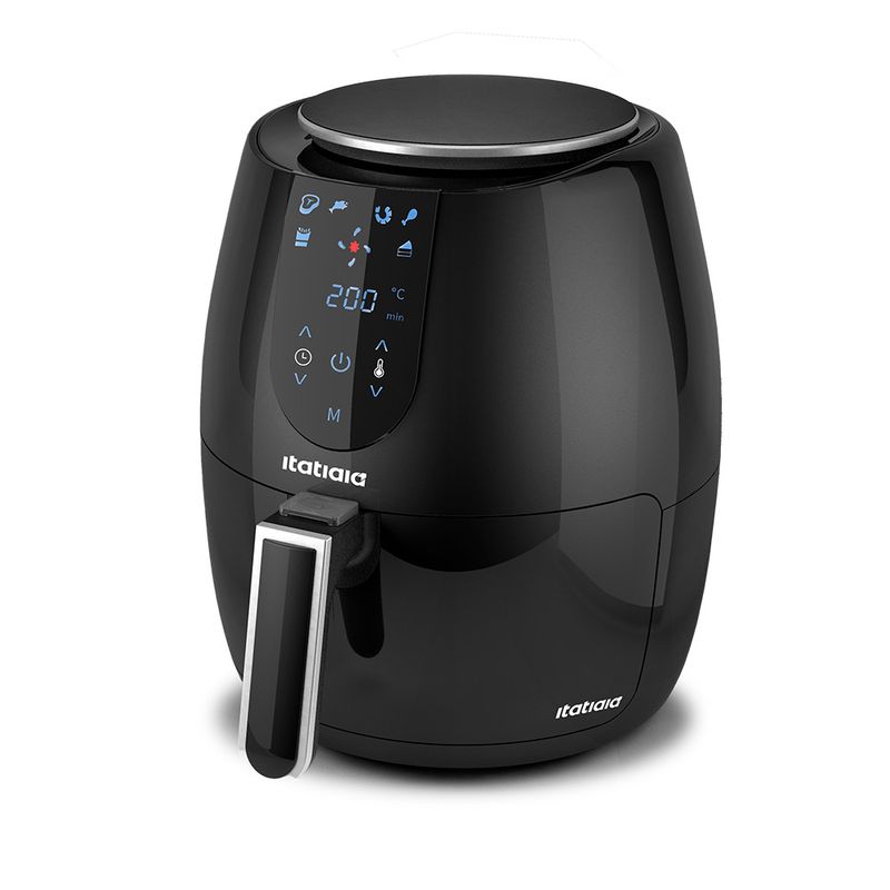 FRITADEIRA AIR FRYER MID DIGITAL ITATIAIA 3,7 LITROS PRETA
