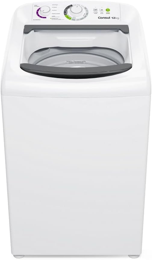 LAVADORA CONSUL 12KG ELETRONICA CWH12BBANA 127V MAX