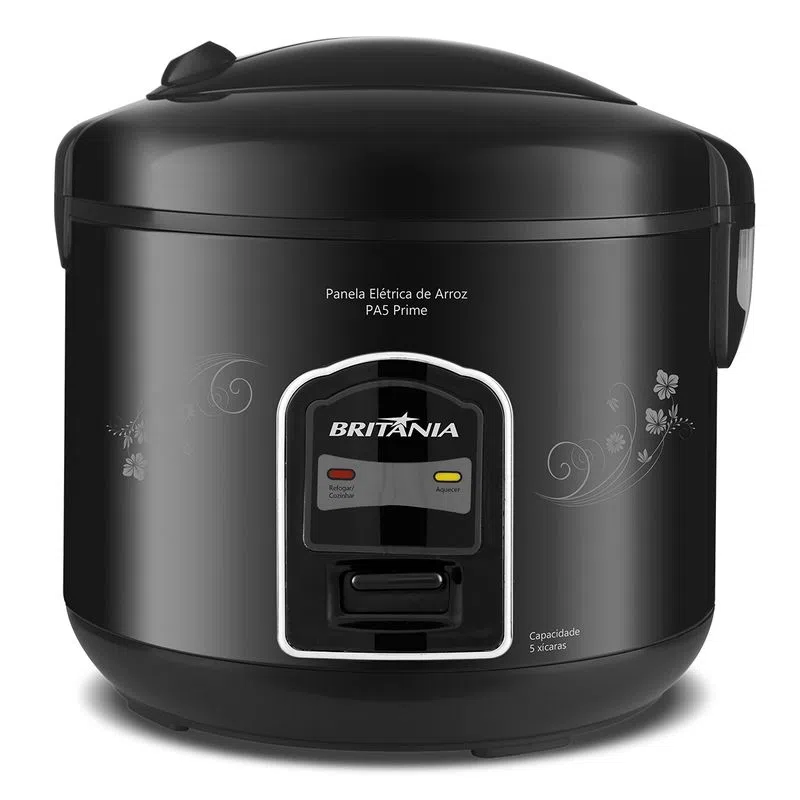 PANELA ELETRICA BRITANIA PA5 PRIME PRETA 127V - MF