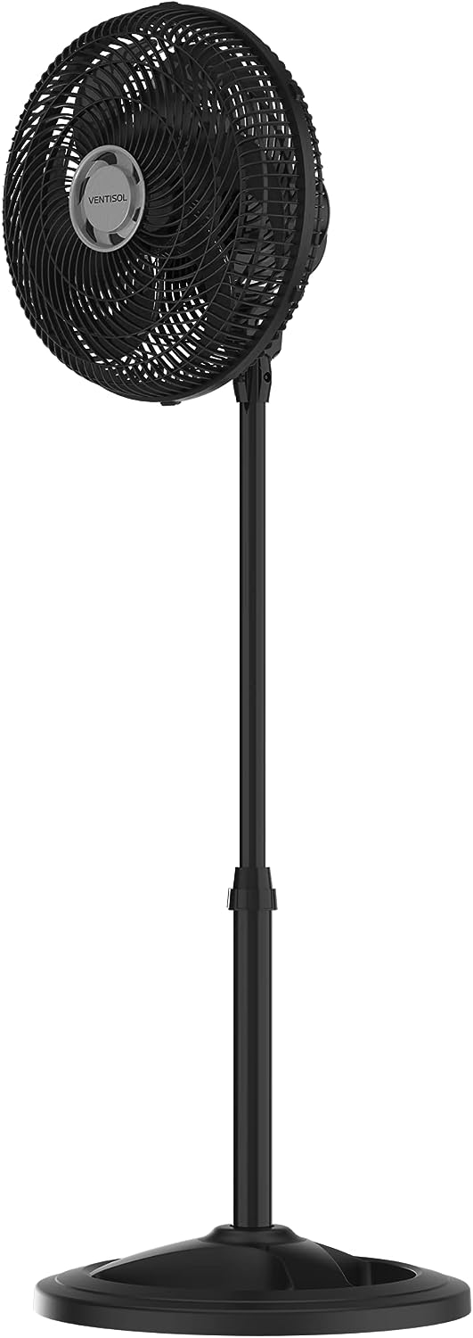 VENTILADOR VENTISOL OSC COLUN TURBO 6P 30 CM PR 127V PREMIUM