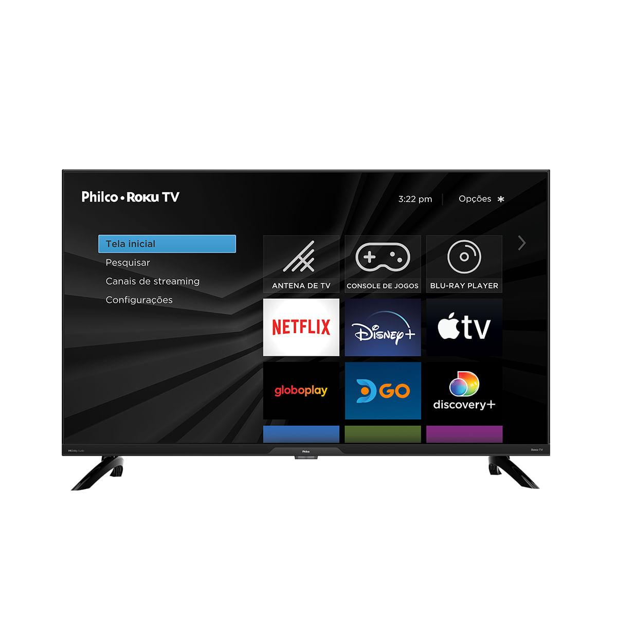 TELEVISAO 32P PHILCO PTV32G7ER2CPBLH SMART LED ROKU