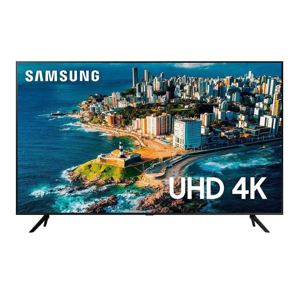 TELEVISAO 55P SAMSUNG CRYSTAL SMART 4K COMANDO VOZ UN55CU7700GXZD