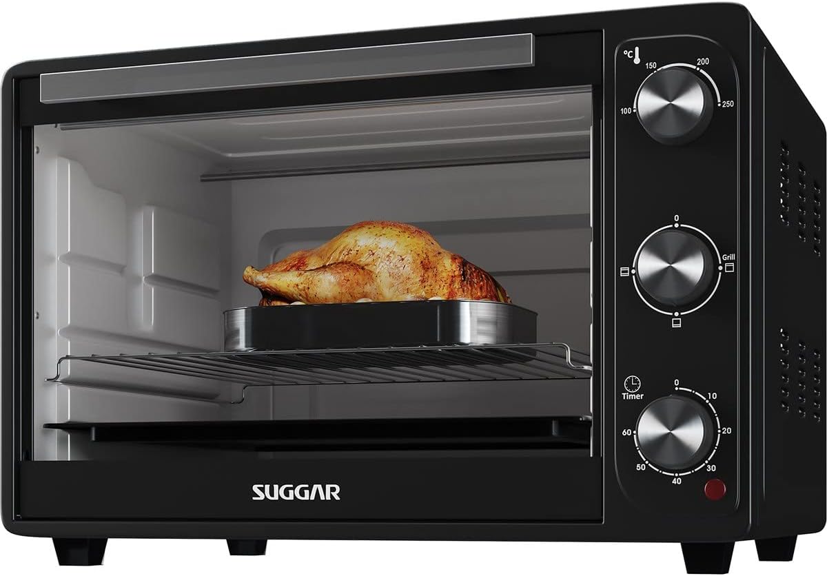 FORNO ELETRICO SUGGAR 50L FE5011 127V - PRETO