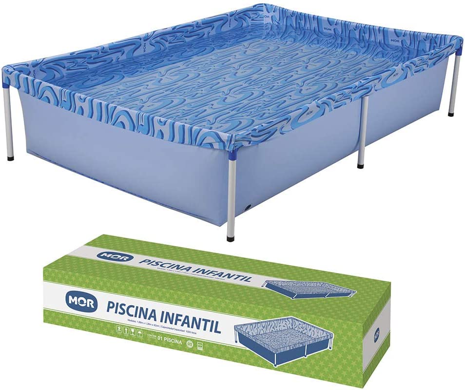 PISCINA ARMAÇAO FERRO MOR 1000 L. 1002