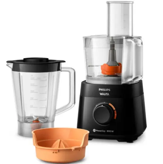 MULTIPROCESSADOR WALITA RI7300/93 POWERCHOP 600W 127V PRETO