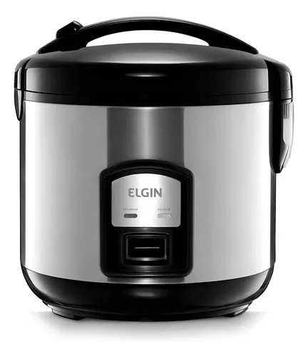 PANELA ELETRICA DE ARROZ ELGIN PAR20 5 XICS 1L 127V PR/INOX