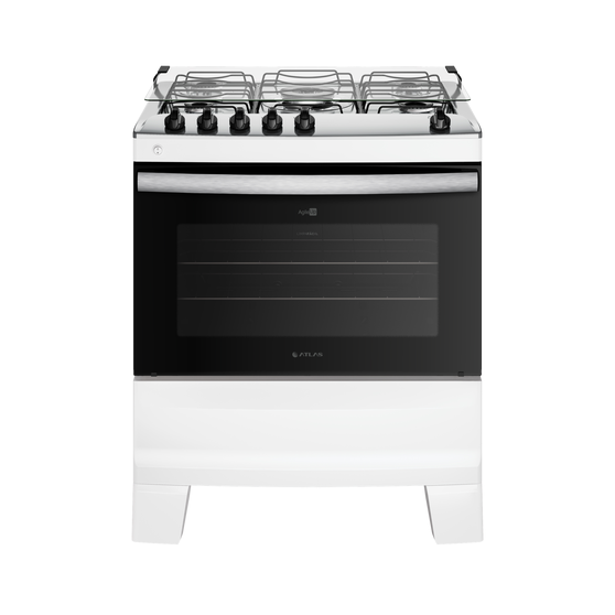 FOGAO ATLAS GAS 5Q AGILE - BRANCO