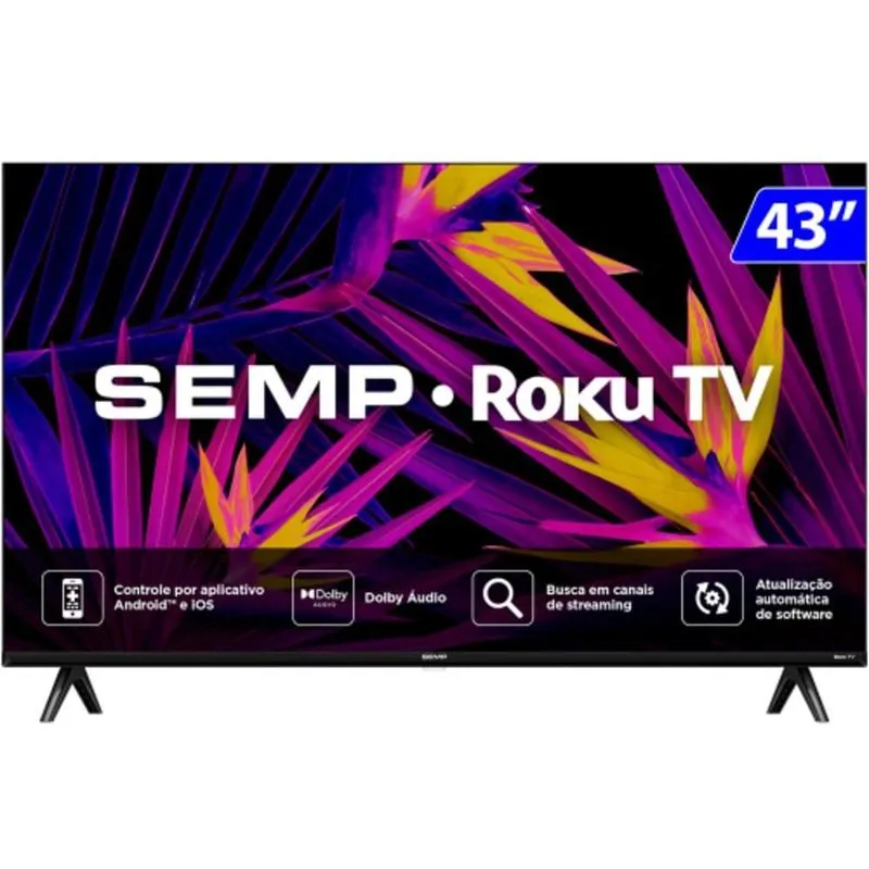 TELEVISAO 43P SEMP LED SMART FULL HD 43R6610