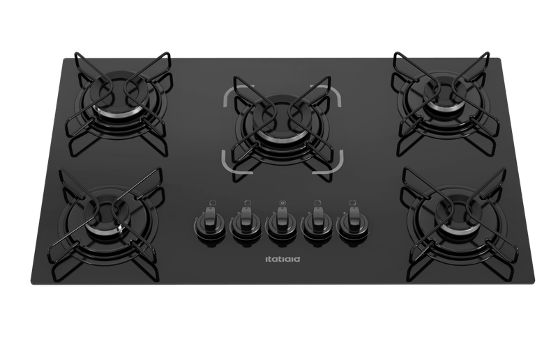 COOKTOP ITATIAIA ESSENCIAL 5Q 127/220V PTO