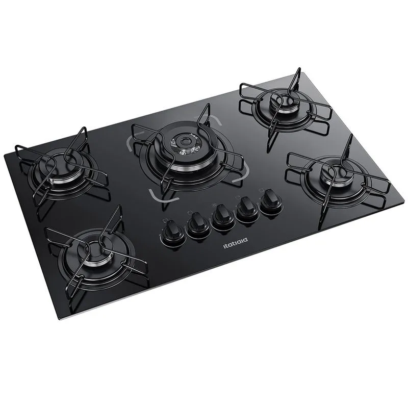 COOKTOP ITATIAIA ESSENCIAL 5Q TC 127/220V PTO