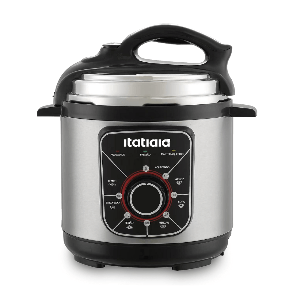 PANELA DE PRESSAO ELETRICA ITATIAIA ESSENCIAL 5L 127V 900W INOX