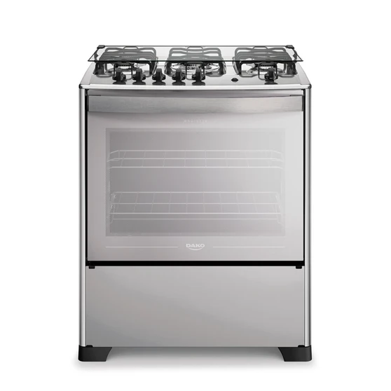 FOGAO DAKO GAS 5Q MAGISTER STYLE - INOX