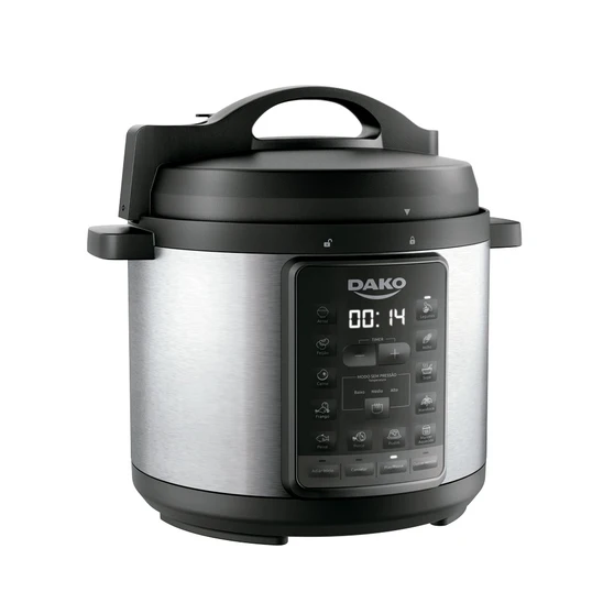 PANELA DE PRESSAO ELETRICA DAKO 6L - INOX