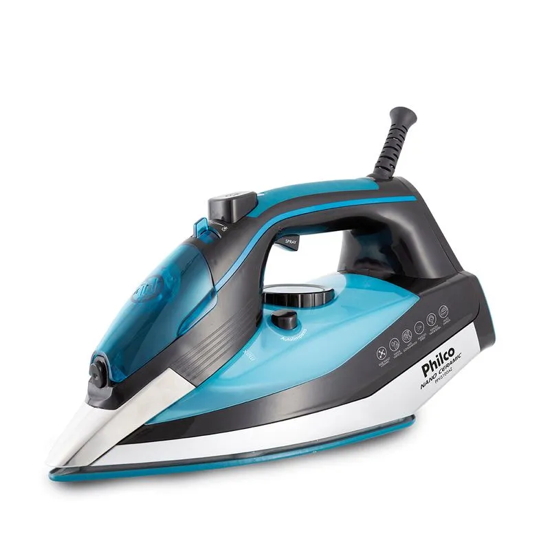FERRO ELETRICO PHILCO A VAPOR PFV3100AZ 127V - AZUL