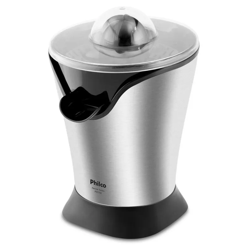 ESPREMEDOR DE FRUTAS PHILCO PEF750P NECTAR TURBO 70W - PRATA