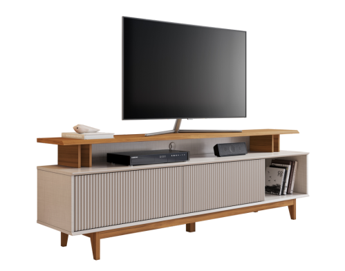AF - BANCADA NOTAVEL NT 1385 REF 275 - OFF WHITE / FREIJO