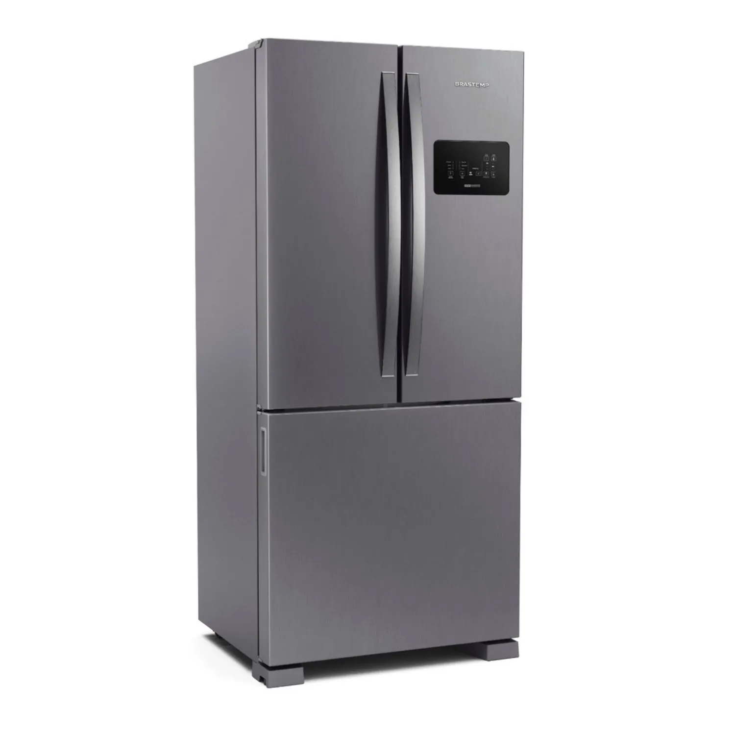 REFRIGERADOR BRASTEMP DOMEST 3 PTS 554L 127V CL A BRO85AKANA - PLATINO