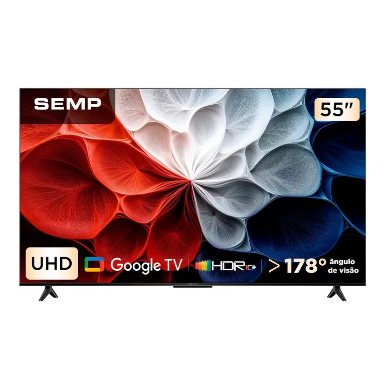 TELEVISAO 55P SEMP LED GOOGLE TV ANDROID 4K UHD 50S62