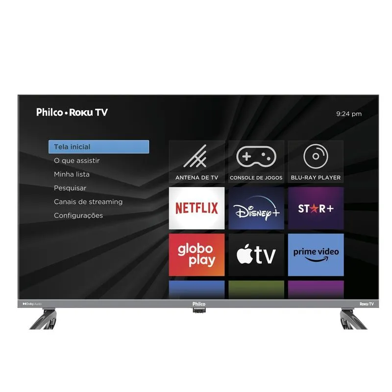 TELEVISAO 32P PHILCO PTV32K34RKGB SMART LED ROKU