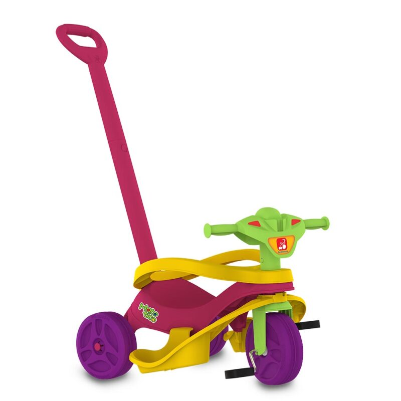 AF - TRICICLO BANDEIRANTE MOTOTICO PASSEIO PEDAL 760 - ROSA