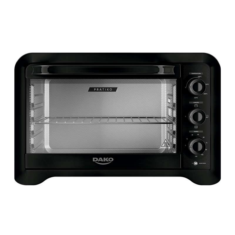 FORNO ELETRICO DAKO PRATIKO 50L - PRETO