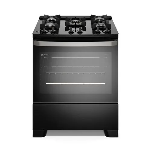 FOGAO ELECTROLUX 5Q FE5GB MESA VIDRO - PRETO