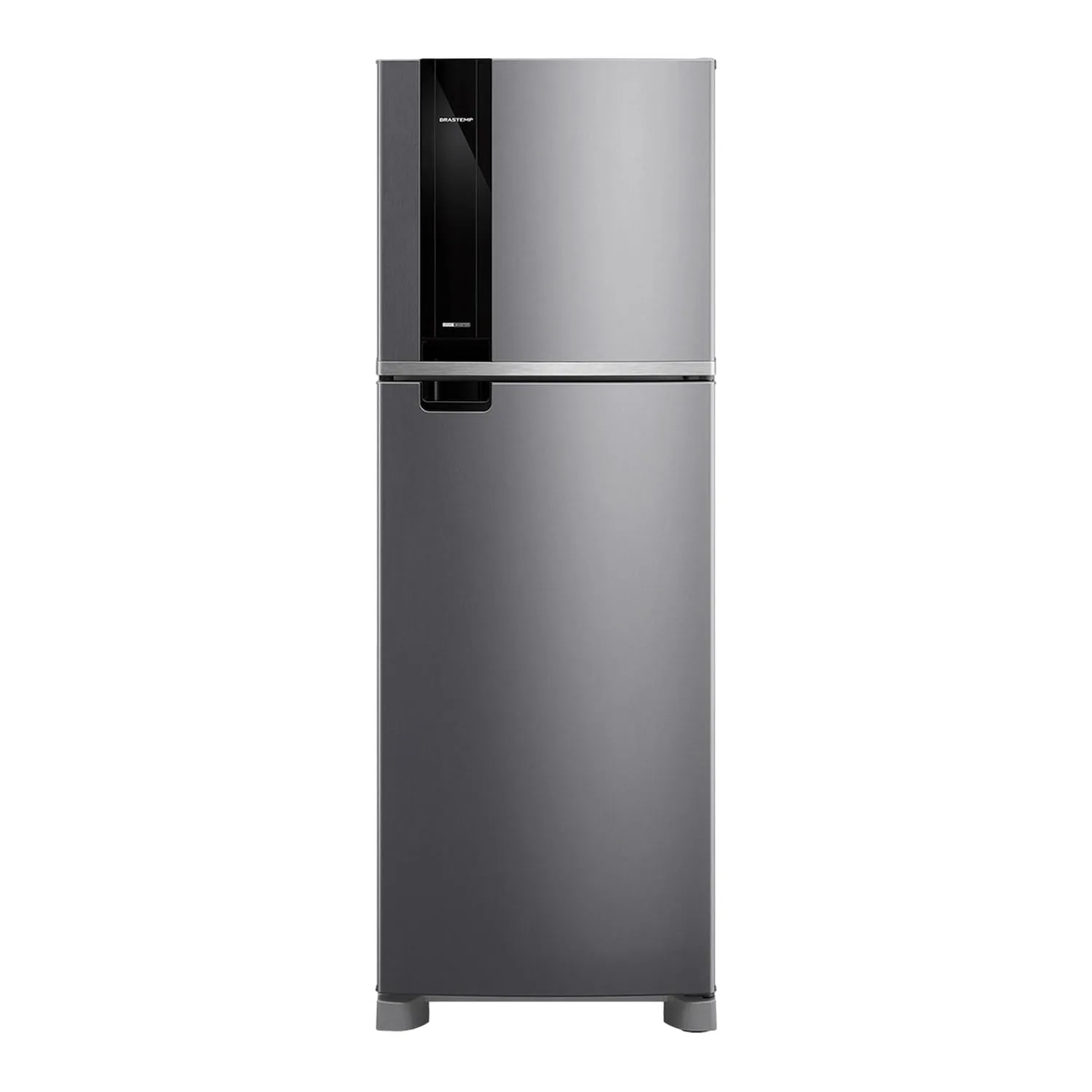 REFRIGERADOR BRASTEMP DOMEST 2 PORTAS 375L BRM46MKANA CL-A - INOX