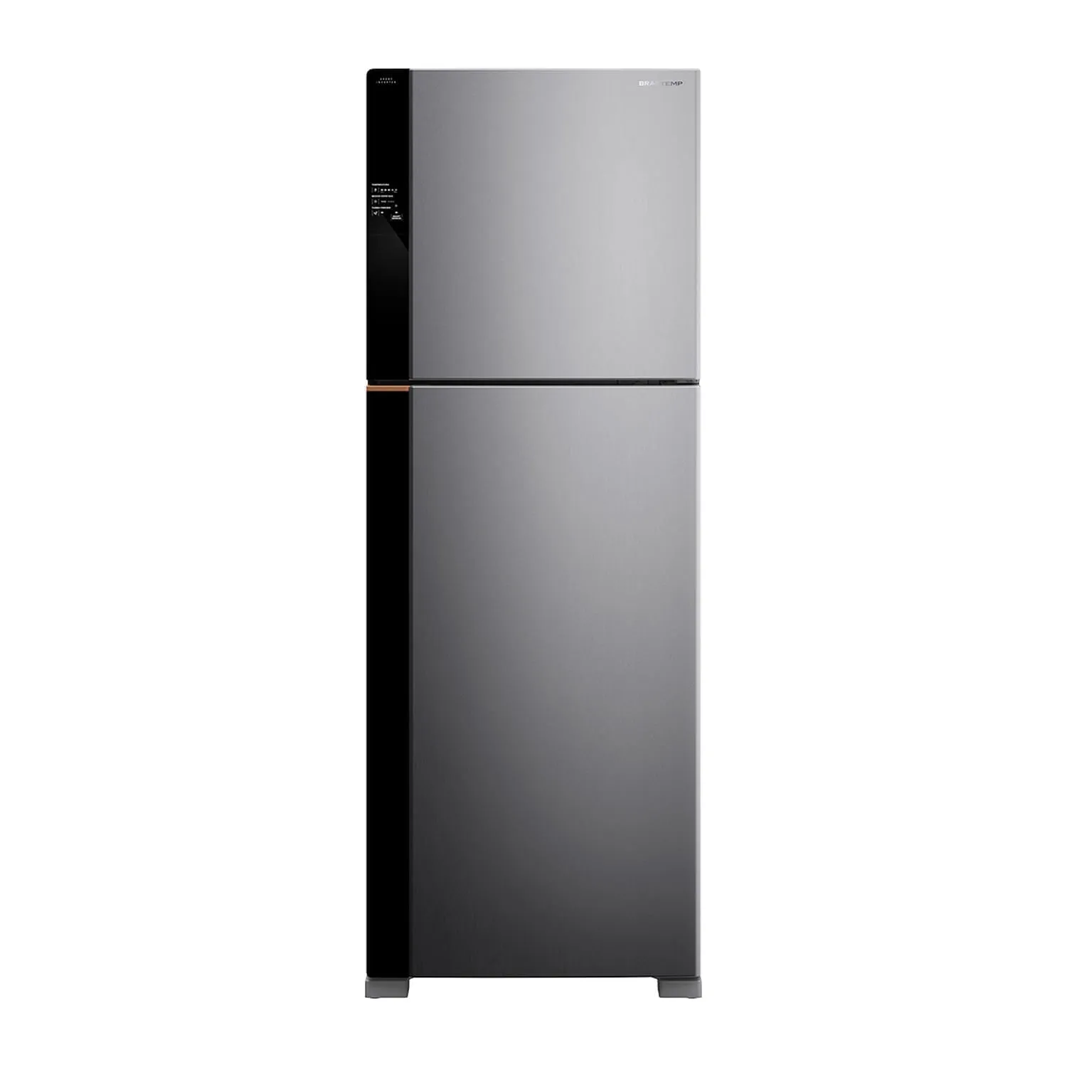 REFRIGERADOR BRASTEMP SMART 2 PORTAS 512L BRM62AKXNA CL A - PLATINO