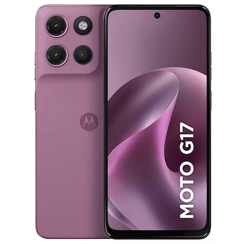 CELULAR MOTOROLA MOTO G17 4GB RAM / 128GB - XT2623 ROXO