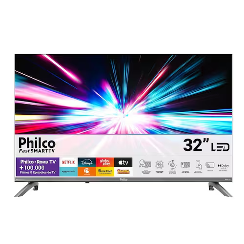 TELEVISAO 32P PHILCO P32CRB ROKU SMART HDR10